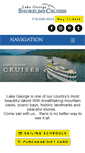 Mobile Screenshot of lakegeorgeshoreline.com